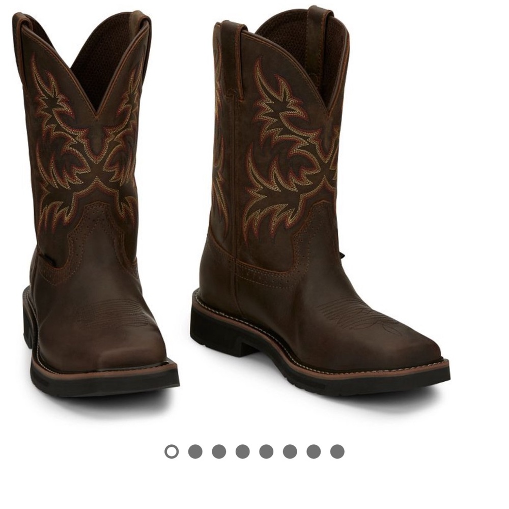 Justin Steel Toe Boots